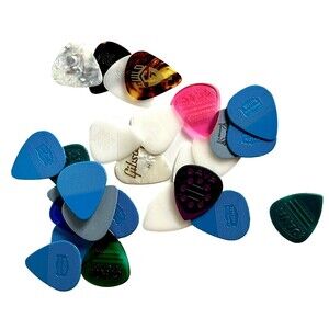 Lot of Guitar Picks Clayton Dava Gibson Guild Herdim Plectrum Picks Assorted